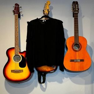 Gap Sheer Ruffled Blouse